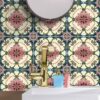 tile wall stickers 01_ARTPAT1020_Peel & Stick Tile Sticker Peel Stick Floor Tile Decal Peel & Stick Wall Tile Decal Backsplash Peel & Stick Tile Decal Stair Raiser Self-AdhesiveDecal Hexagon Peel and Stick Tile