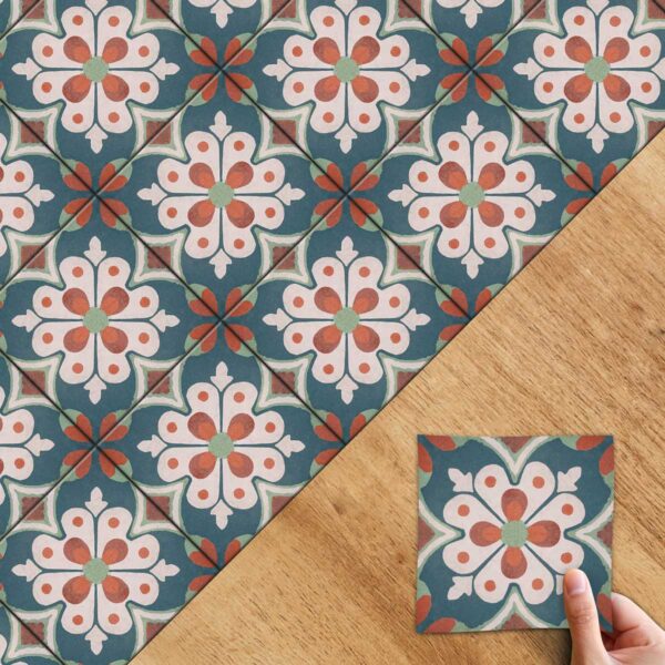 Vintage Tile Stickers, Retro Tile Stickers, Tile Stickers Retro, Tile Stickers Vintage, Tile Stickers To Cover Old Tiles, Retro Kitchen Tile Stickers, Antique Mirror Tile Stickers, Vintage Tile Transfers, Vintage Pattern Tile Stickers