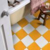 Peel and Stick Tile Stickers | Antiskid Floor Tile Vinyl | Kitchen Backsplash Bathroom Wall Tile Stickers