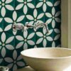 Hexagon Peel and Stick Tile Stickers | Home Decor Wall Floor Water Proof Tile Stickers | Kitchen Bathroom Backsplash Tile Decals