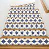 Buy Vinyl Floor Tiles Vinyl | Waterproof Blue Star Tile Stickers decal