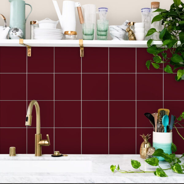 Floor Tile Stickers | Kitchen, Wall, Bathroom, Tile Decals| Antiskid Floor Tile Stickers | Removable | FREE DELIVERY!