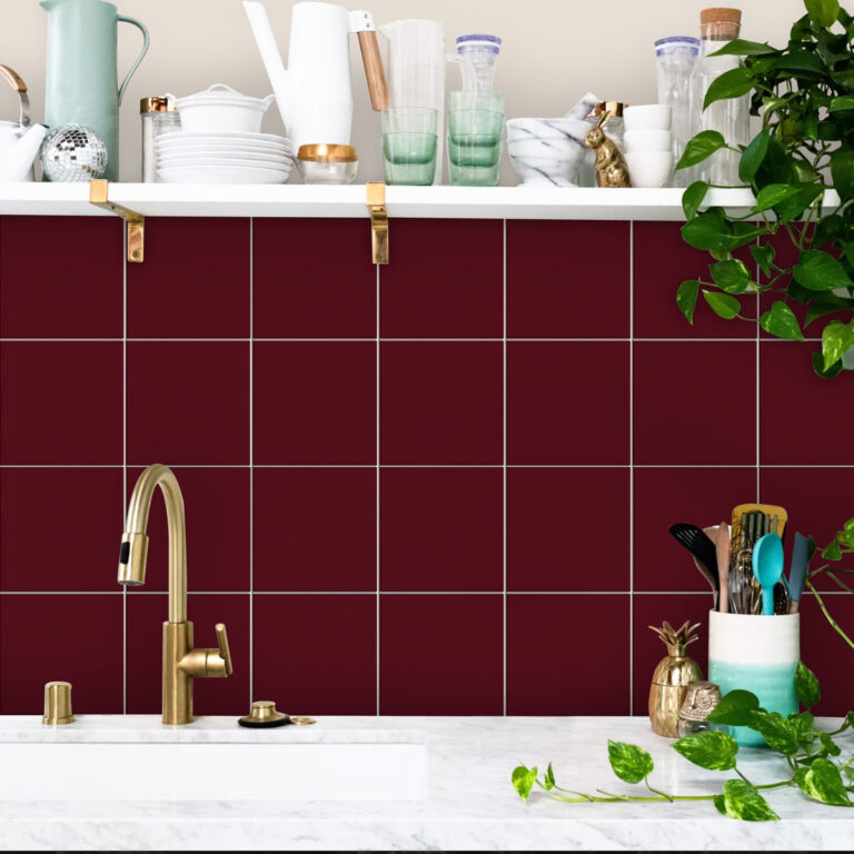 Floor Tile Stickers | Kitchen, Wall, Bathroom, Tile Decals| Antiskid Floor Tile Stickers | Removable | FREE DELIVERY!