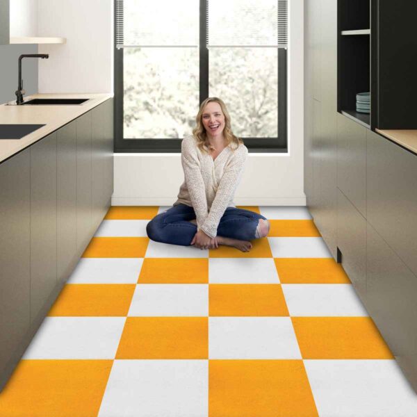 Peel and Stick Tile Stickers | Antiskid Floor Tile Vinyl | Kitchen Backsplash Bathroom Wall Tile Stickers
