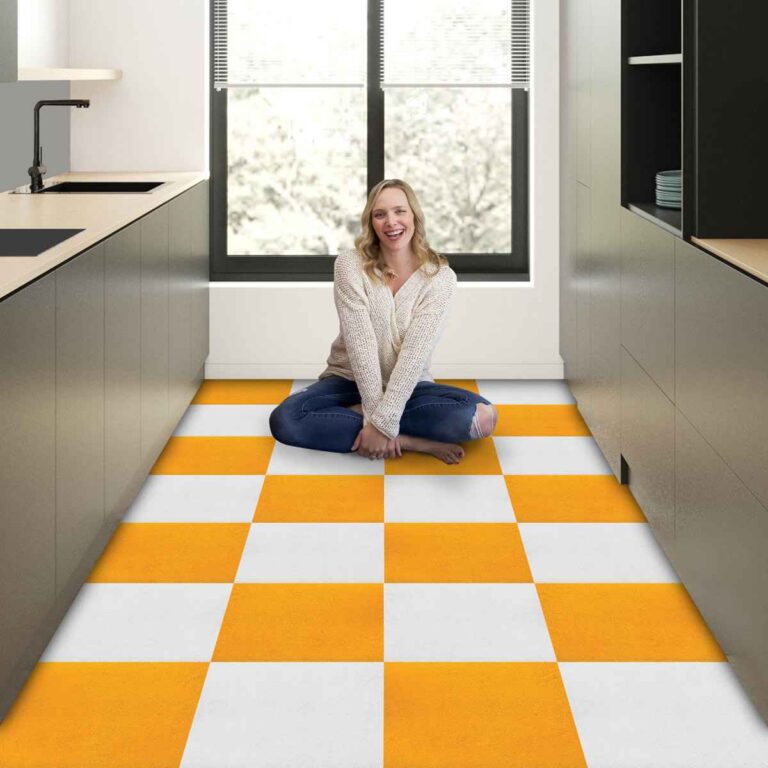 Peel and Stick Tile Stickers | Antiskid Floor Tile Vinyl | Kitchen Backsplash Bathroom Wall Tile Stickers