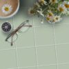 Green Floor Tile Stickers | Kitchen, Wall, Bathroom, Tile Decals| Antiskid Floor Tile Stickers | Removable | FREE DELIVERY!