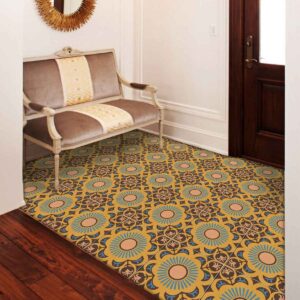 Hand Crafted Tile Stickers | Peel and Stick DIY Stickers | Kitchen Bathroom Floor Wal Stair Vinyl Decals | FREE SHIPPING!