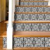 Floral Floor Tile Stickers | Peel and Stick Tile Decals for Kitchen, Bathroom & Wall | Antiskid Floor Tile Stickers