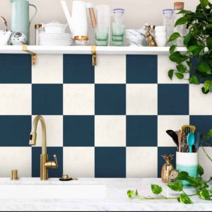 Peel and Stick Tile Stickers | Antiskid Floor Tile Vinyl | Kitchen Backsplash Bathroom Wall Tile Stickers | FREE SHIPPING!