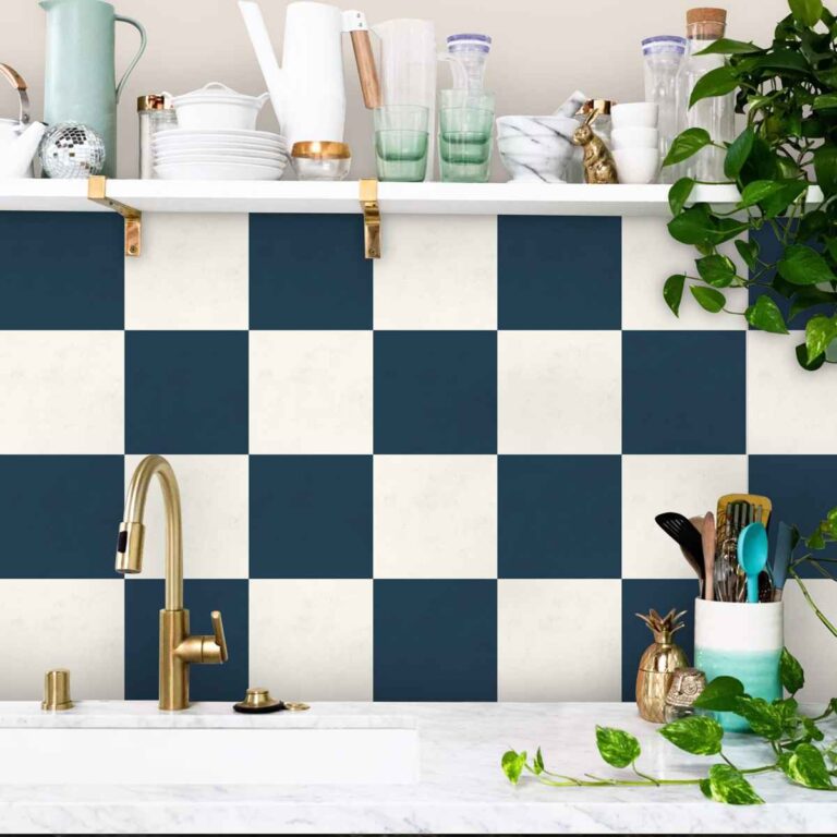 Peel and Stick Tile Stickers | Antiskid Floor Tile Vinyl | Kitchen Backsplash Bathroom Wall Tile Stickers | FREE SHIPPING!