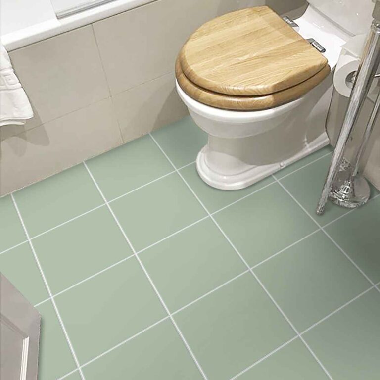 Green Floor Tile Stickers | Kitchen, Wall, Bathroom, Tile Decals| Antiskid Floor Tile Stickers | Removable | FREE DELIVERY!