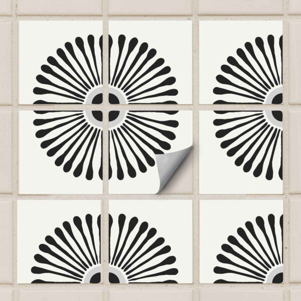 Kitchen, Bathroom Wall Backsplash Tile Decals | Waterproof and Removable Tile Decals