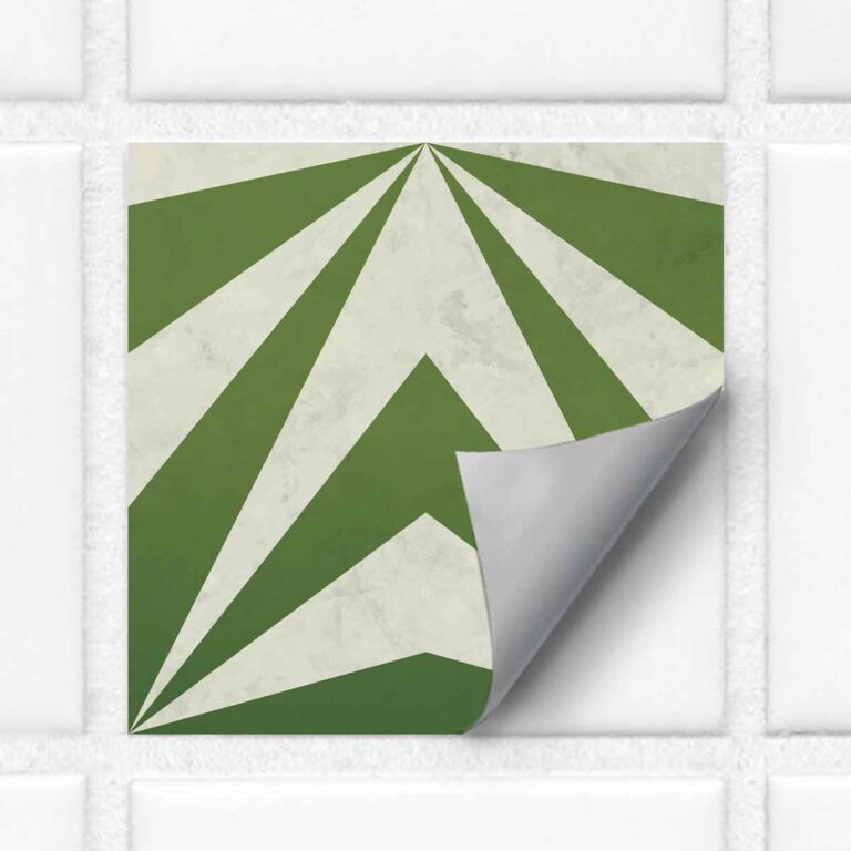 Hand Crafted Tile Vinyl Decals