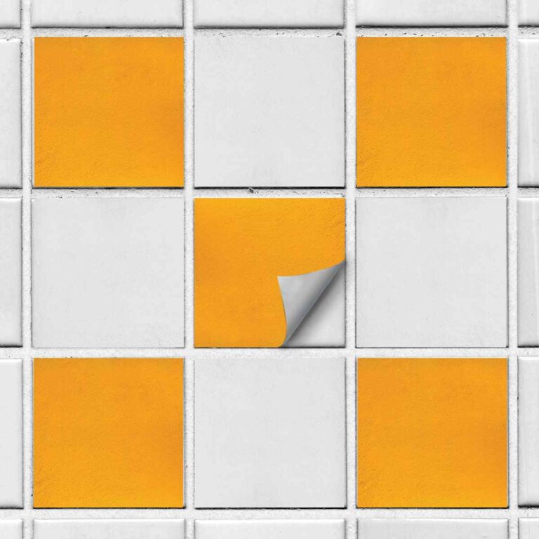 Peel and Stick Tile Stickers | Antiskid Floor Tile Vinyl | Kitchen Backsplash Bathroom Wall Tile Stickers
