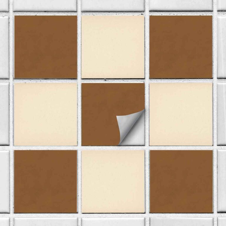 Beige Texture Tile Sticker | Peel and Stick Bathroom Kitchen, Wall Backsplash Tile Decals | Antiskid Floor Tile Stickers with FREE SHIPPING!