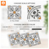 Retro Kitchen Tile Stickers, Antique Mirror Tile Stickers, Vintage Tile Transfers, Vintage Pattern Tile Stickers Decorative Wall Decals, Peel And Stick Wall Decals, Floral Wall Decals, Wall Stickers For Bedroom, Wall Art Decor Stickers, Custom Wall Decal Stickers, Custom Wall Vinyl, Wall Stickers Decor, Floral Wall Stickers, Bedroom Sticker Wall