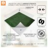 Textured Peel & Stick Floor Tile Stickers | Waterproof, Removable Kitchen Bathroom Wall Backsplash Tile Stickers