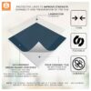 Peel and Stick Tile Stickers | Antiskid Floor Tile Vinyl | Kitchen Backsplash Bathroom Wall Tile Stickers | FREE SHIPPING!