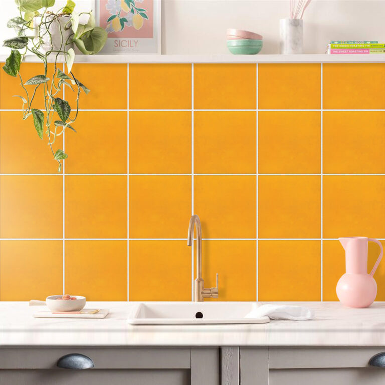 Yellow Backsplash Kitchen, Kitchen Backsplash Yellow, Yellow Backsplash Tile, Backsplash Tile Yellow, Backsplash Yellow, Yellow Backsplash Tile For Kitchen, Yellow Peel And Stick Tiles, Yellow Kitchen Backsplash Tile