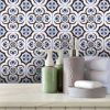 Blue Peel and Stick Tiles, Peel and Stick Tile Backsplash, Removable Tile Stickers, Self-Adhesive Wall Tiles, Vinyl Tile Decals for Kitchen, Decorative Tile Decals, Easy Install Wall Tiles, Temporary Kitchen Backsplash Tiles, Classic Blue Wall Stickers