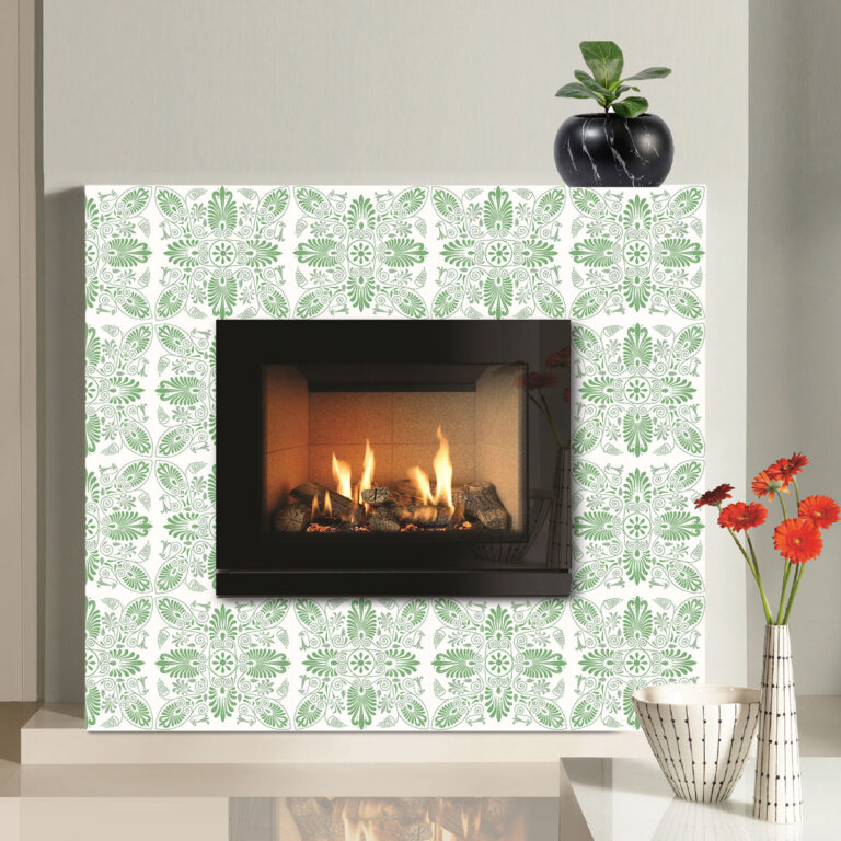 Green Backsplash For Bathroom, Modern Wall Art For Living Room, Trendy Wall Art, Backsplash With Green