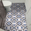 Blue Peel and Stick Tiles, Peel and Stick Tile Backsplash, Removable Tile Stickers, Self-Adhesive Wall Tiles, Vinyl Tile Decals for Kitchen, Decorative Tile Decals, Easy Install Wall Tiles, Temporary Kitchen Backsplash Tiles, Classic Blue Wall Stickers