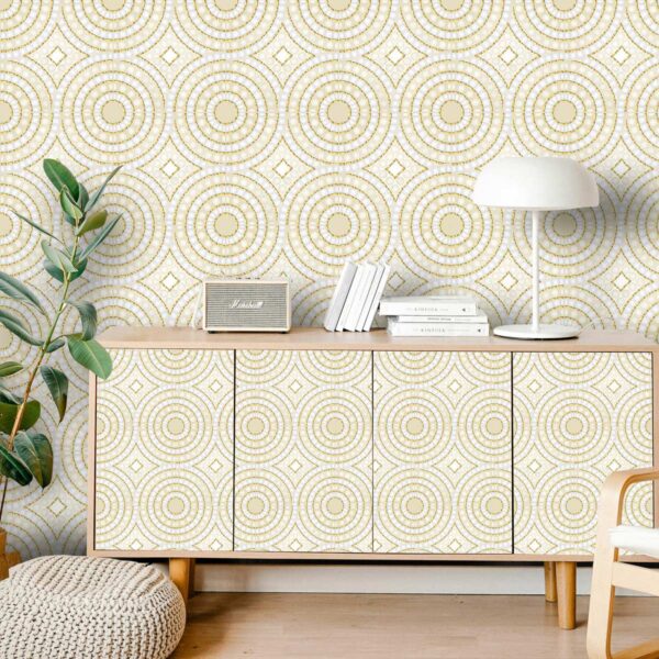 Luxury Vinyl Tile Flooring, Gold Stick-on vinyl tiles