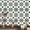 Moroccan Tile Decals, Moroccan Style Tile Stickers, Moroccan Tile Sticker, Moroccan Wall Tile Stickers, Tile Stickers Retro, Tile Stickers To Cover Old Tiles, Vintage Tile Decals, Vintage Tile Transfers, Vintage Pattern Tile Stickers