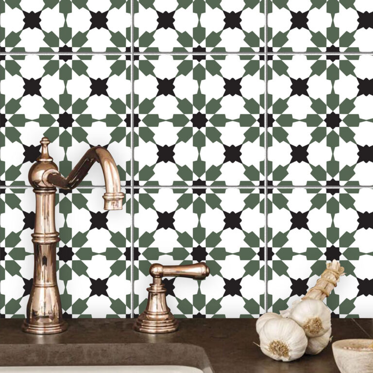 Moroccan Tile Decals, Moroccan Style Tile Stickers, Moroccan Tile Sticker, Moroccan Wall Tile Stickers, Tile Stickers Retro, Tile Stickers To Cover Old Tiles, Vintage Tile Decals, Vintage Tile Transfers, Vintage Pattern Tile Stickers