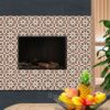 Red Backsplash Tiles For Kitchen, Kitchen Backsplash Tile Red, Red Tile Kitchen Backsplash, Red And White Backsplash, Kitchen Backsplash With Red Accents, White And Red Backsplash, Red Kitchen Backsplash Ideas