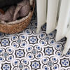 Blue Peel and Stick Tiles, Peel and Stick Tile Backsplash, Removable Tile Stickers, Self-Adhesive Wall Tiles, Vinyl Tile Decals for Kitchen, Decorative Tile Decals, Easy Install Wall Tiles, Temporary Kitchen Backsplash Tiles, Classic Blue Wall Stickers