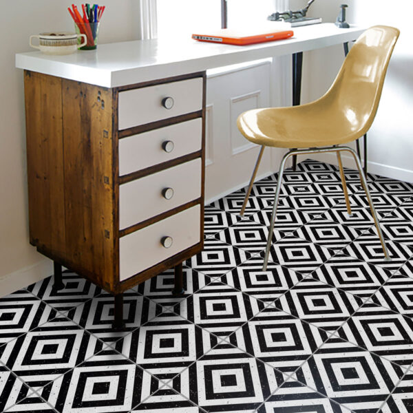 black and white tile stickers,black and white tile vinyl flooring, black and white adhesive floor tiles, luxury vinyl tile black and white, black and white self adhesive floor tiles, 12x12 black and white vinyl tile, black and white vinyl floor tiles