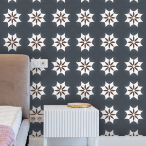 Black And White Tile Stickers, Black And White Tile Vinyl, Stickable Floor Tiles, Stick And Peel Wall Tiles, Modern Vinyl Tile, Modern Peel And Stick Floor Tile, Bathroom Modern Peel And Stick Floor Tile