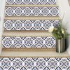 Blue Peel and Stick Tiles, Peel and Stick Tile Backsplash, Removable Tile Stickers, Self-Adhesive Wall Tiles, Vinyl Tile Decals for Kitchen, Decorative Tile Decals, Easy Install Wall Tiles, Temporary Kitchen Backsplash Tiles, Classic Blue Wall Stickers