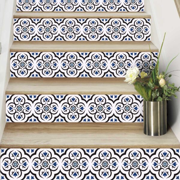 Blue Peel and Stick Tiles, Peel and Stick Tile Backsplash, Removable Tile Stickers, Self-Adhesive Wall Tiles, Vinyl Tile Decals for Kitchen, Decorative Tile Decals, Easy Install Wall Tiles, Temporary Kitchen Backsplash Tiles, Classic Blue Wall Stickers