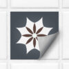 Black And White Tile Stickers, Black And White Tile Vinyl, Stickable Floor Tiles, Stick And Peel Wall Tiles, Modern Vinyl Tile, Modern Peel And Stick Floor Tile, Bathroom Modern Peel And Stick Floor Tile