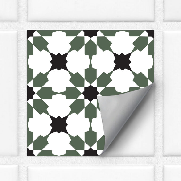 Moroccan Tile Decals, Moroccan Style Tile Stickers, Moroccan Tile Sticker, Moroccan Wall Tile Stickers, Tile Stickers Retro, Tile Stickers To Cover Old Tiles, Vintage Tile Decals, Vintage Tile Transfers, Vintage Pattern Tile Stickers