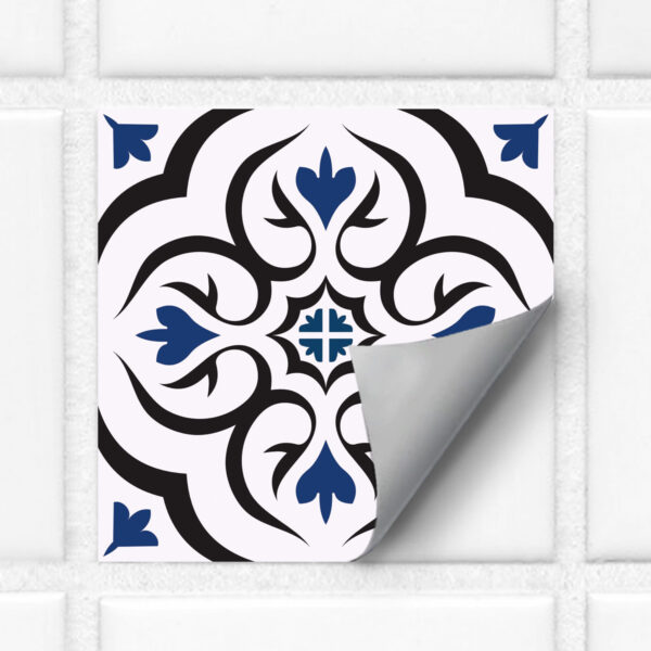 Blue Peel and Stick Tiles, Peel and Stick Tile Backsplash, Removable Tile Stickers, Self-Adhesive Wall Tiles, Vinyl Tile Decals for Kitchen, Decorative Tile Decals, Easy Install Wall Tiles, Temporary Kitchen Backsplash Tiles, Classic Blue Wall Stickers