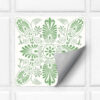 Green Backsplash For Bathroom, Modern Wall Art For Living Room, Trendy Wall Art, Backsplash With Green
