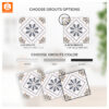 Stickon Tile, Kitchen Tile Back Splash, Back Splash Tiles , Tile And Backsplash, Moroccan Tiles Kitchen Splashback, Kitchen Tile Pattern, Grey Kitchen Wall Tiles, Self Adhesive Mosaic Tiles, Modern Grey Modern Wall Tiles