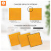 Yellow Backsplash Kitchen, Kitchen Backsplash Yellow, Yellow Backsplash Tile, Backsplash Tile Yellow, Backsplash Yellow, Yellow Backsplash Tile For Kitchen, Yellow Peel And Stick Tiles, Yellow Kitchen Backsplash Tile
