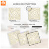 Luxury Vinyl Tile Flooring, Gold Stick-on vinyl tiles