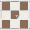 Checkered Vinyl Sheet, Checkerboard Vinyl Tile, Luxury Vinyl Tile Checkerboard, Peel And Stick Floor Tile Checkerboard, Checkerboard Vinyl Floor Tiles