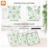 Green Backsplash For Bathroom, Modern Wall Art For Living Room, Trendy Wall Art, Backsplash With Green