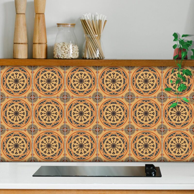 vintage tile stickers, retro tile stickers, tile stickers retro, tile stickers vintage, tile stickers to cover old tiles, retro kitchen tile stickers, antique mirror tile stickers, vintage tile transfers, vintage pattern tile stickers